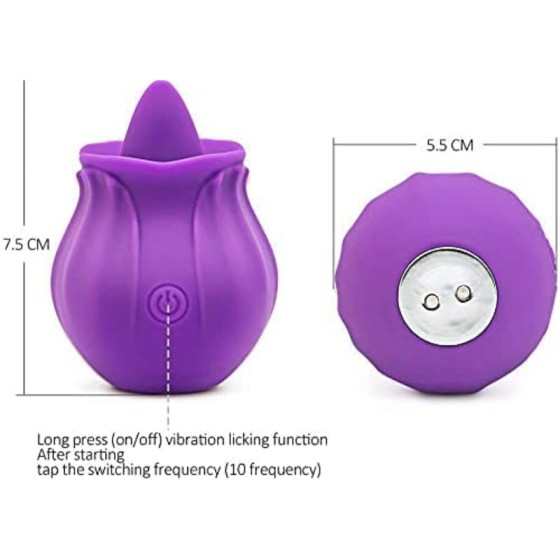 ARMONY - FIG VIBRATOR WITH TONGUE ARMONY STIMULATORS - 4