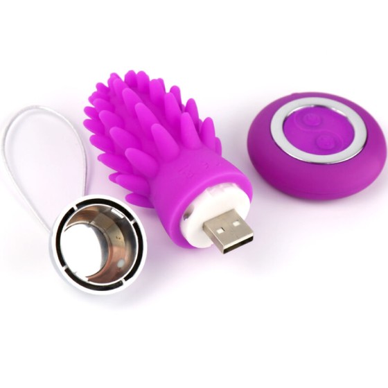 ARMONY - OCTOPUS CACTUS VIBRATING EGG VIOLET REMOTE CONTROL ARMONY STIMULATORS - 3