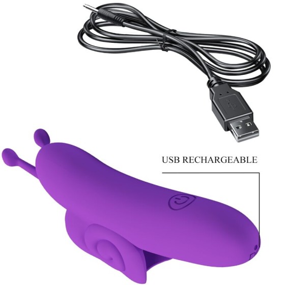 PRETTY LOVE - SNAIL POWERFUL PURPLE FINGER STIMULATOR PRETTY LOVE - 7