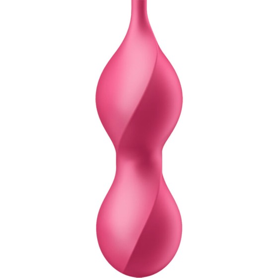 SATISFYER - LOVE BIRDS 2 VIBRATING KEGEL BALLS + FREE APP SATISFYER BALLS - 4