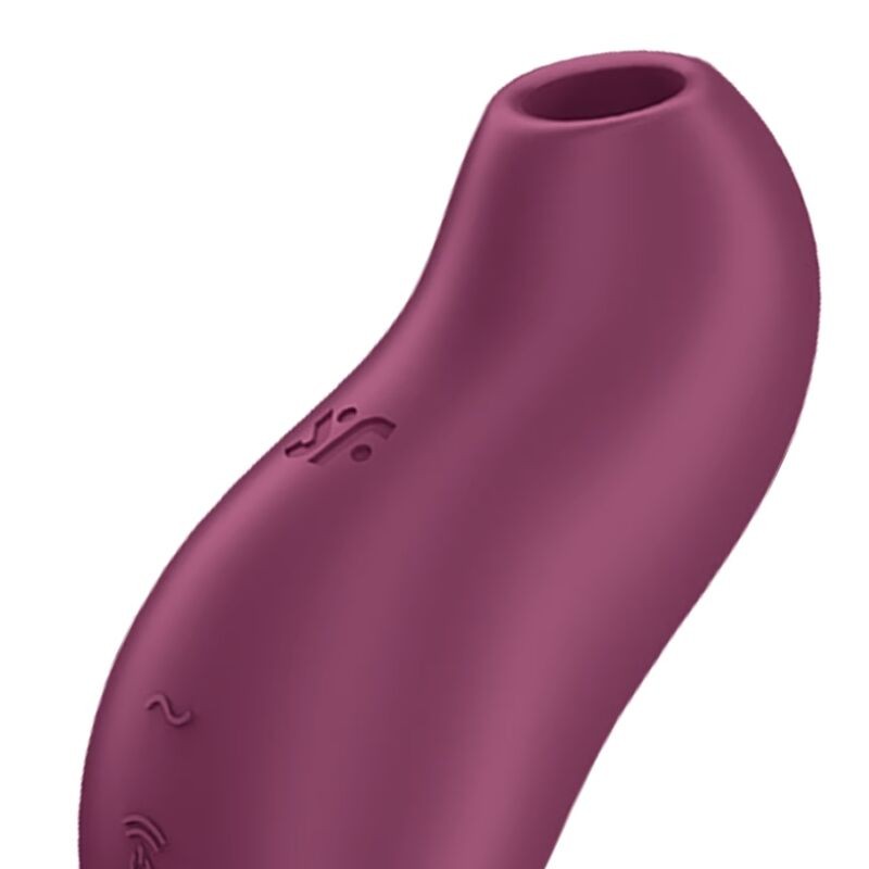 SATISFYER - POCKET PRO 1 CLITORIS STIMULATOR GARNET SATISFYER AIR PULSE - 2