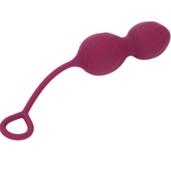 ARMONY - BLOSSOMS VAGINAL DUMBBELL VIBRATION REMOTE CONTROL 10 VIBRATIONS DARK RED ARMONY VIBRATORS - 4