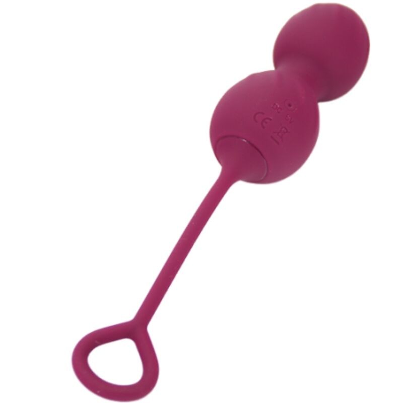 ARMONY - BLOSSOMS VAGINAL DUMBBELL VIBRATION REMOTE CONTROL 10 VIBRATIONS DARK RED ARMONY VIBRATORS - 5