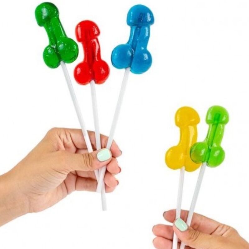 SECRETPLAY - DISPLAY ASSORTMENT PENIS LOLLIPOPS WITH ALCOHOL 40 UNITS SECRETPLAY COSMETIC - 2