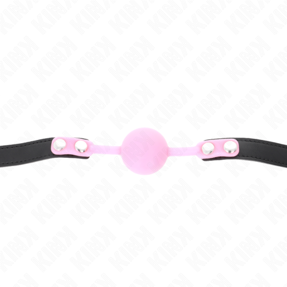 KINK - LUMINOUS SILICONE BALL 4 CM GAG 60 x 2 CM KINK COLLAR & GAG - 3