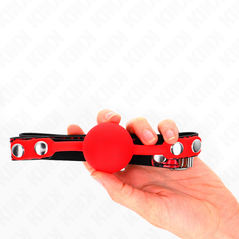 KINK - SILICONE BALL 4 CM GAG MODEL 2 60 x 2 CM KINK COLLAR & GAG - 5