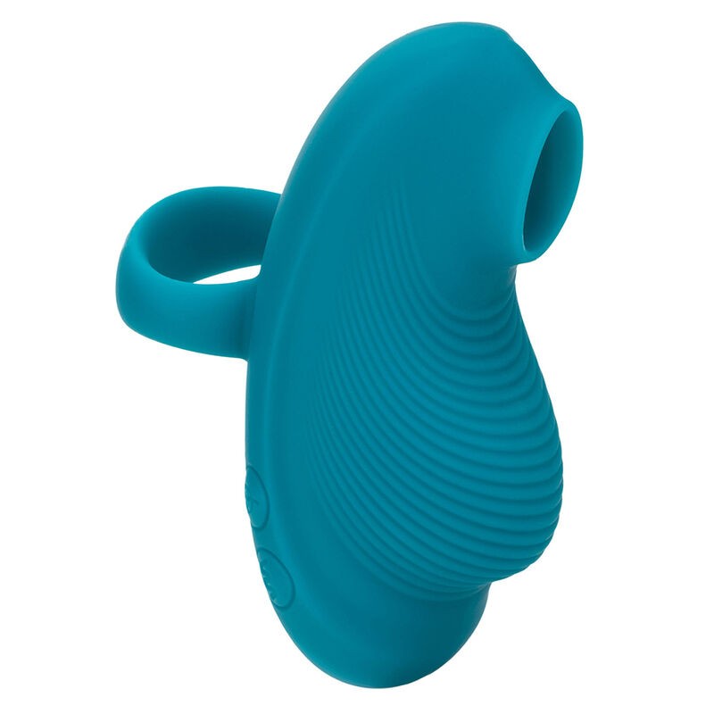 CALEXOTICS - ENVY HANDHELD ROLLING BALL MASSAGER 7 VIBRATIONS BLUE CALEXOTICS - 2