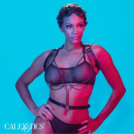 CALEXOTICS - EUPHORIA MULTICHAIN HALTER HARNESS PREMIUM CALEXOTICS - 4