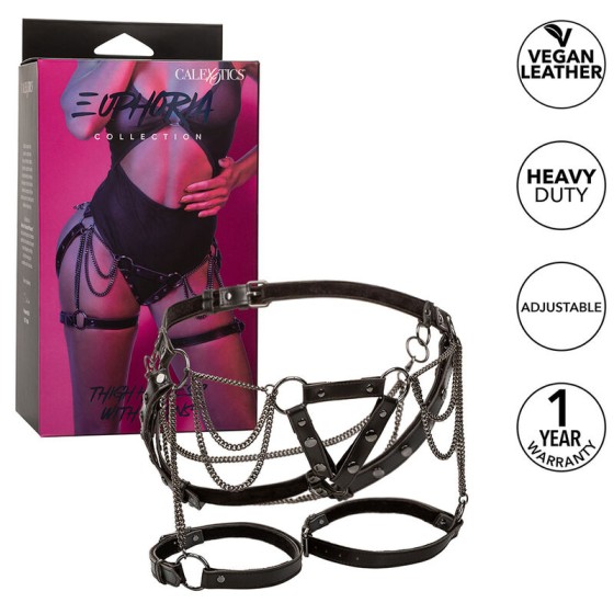 CALEXOTICS - EUPHORIA MULTICHAIN THIGH HARNESS PREMIUM CALEXOTICS - 1