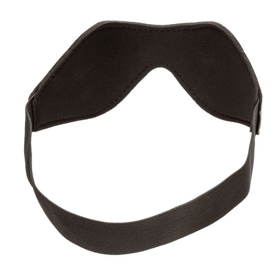 CALEXOTICS - NOCTURNAL EYE MASK PVC LEATHER BLACK CALEXOTICS - 3