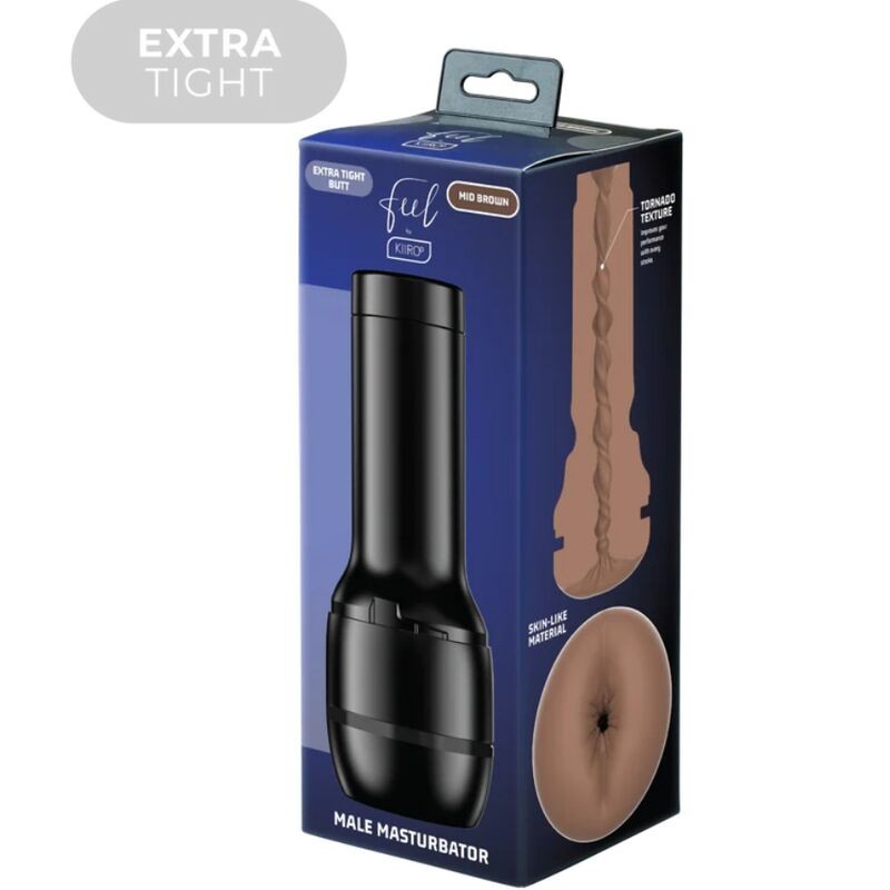 KIIROO - FEEL STROKER EXTRA TIGHT BUTT MID BROWN KIIROO - 6