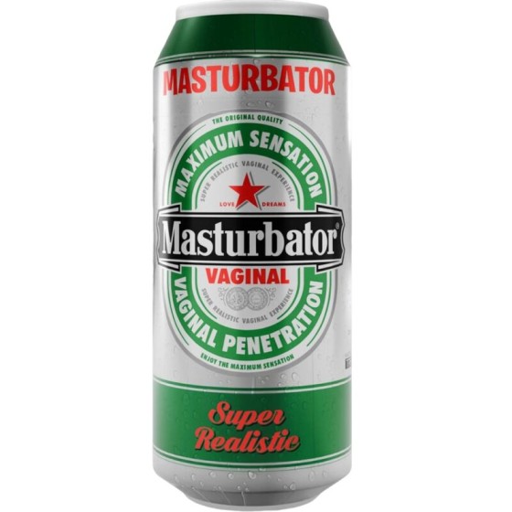 ALIVE - MALE MASTURBATOR VAGINA BEER CAN