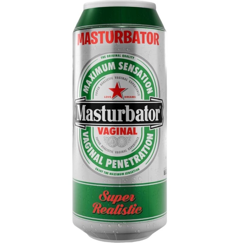 ALIVE - MALE MASTURBATOR VAGINA BEER CAN ALIVE - 1