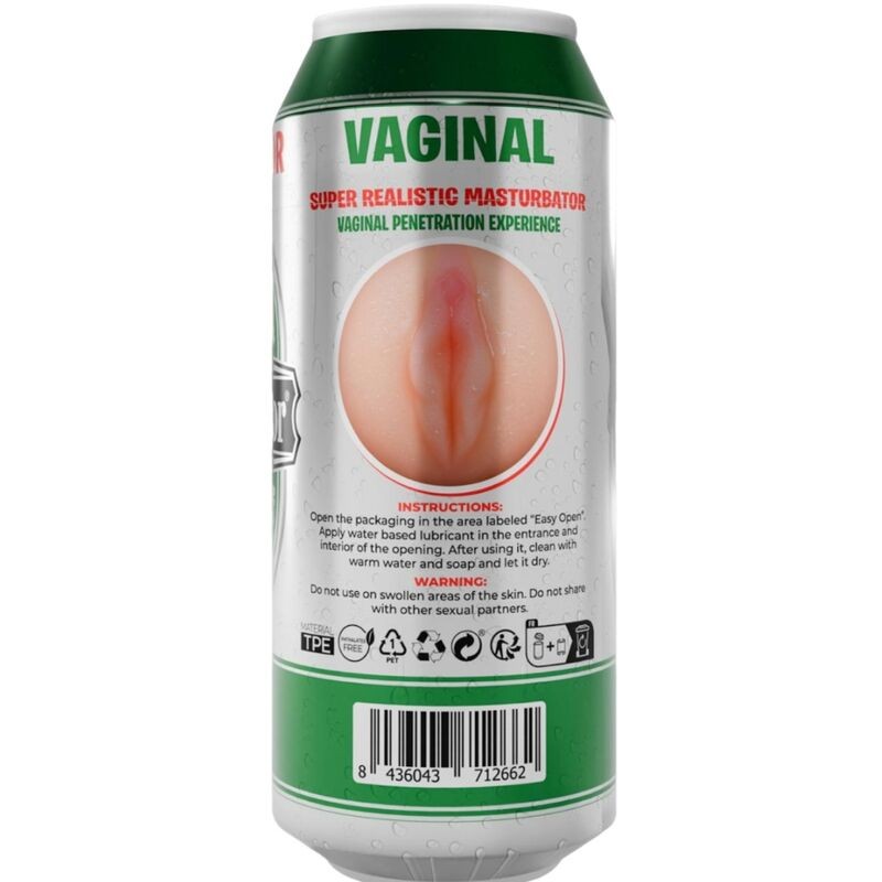 ALIVE - MALE MASTURBATOR VAGINA BEER CAN ALIVE - 4