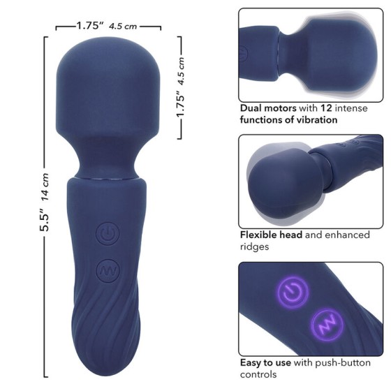 CALEXOTICS - CHARISMA CHARM MASSAGER 12 FUNCTIONS PURPLE CALEXOTICS - 6