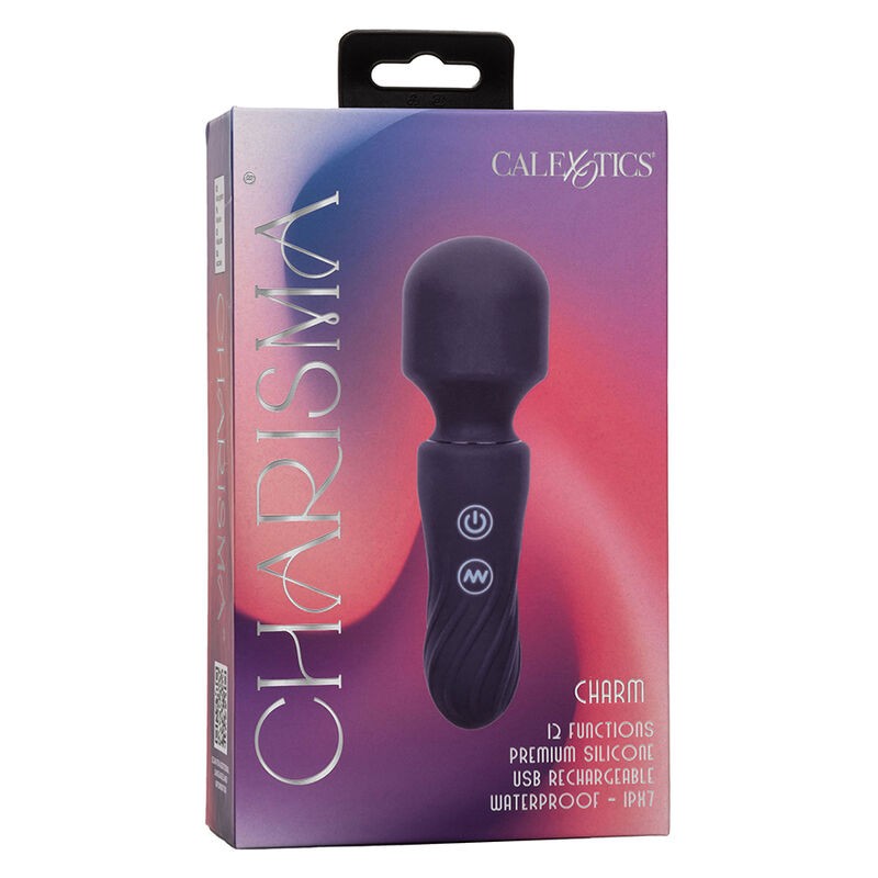 CALEXOTICS - CHARISMA CHARM MASSAGER 12 FUNCTIONS PURPLE CALEXOTICS - 9