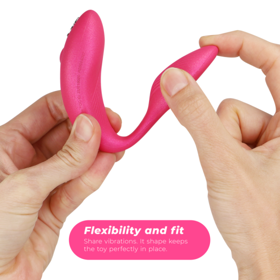 WE-VIBE - CHORUS VIBRATOR FOR COUPLES WITH SQUEEZE CONTROL PINK WE-VIBE - 4