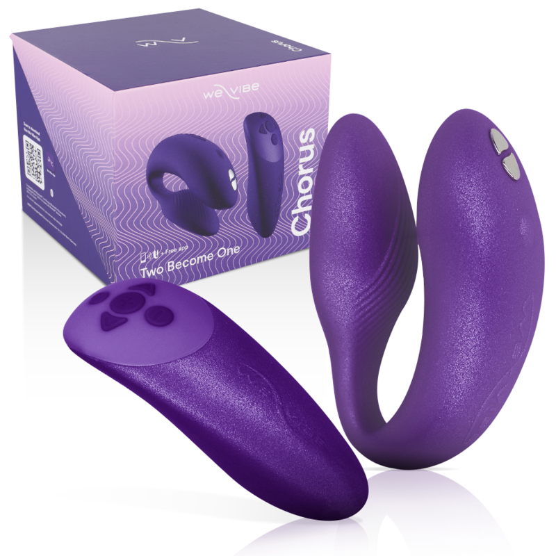 WE-VIBE - CHORUS VIBRATOR FOR COUPLES WITH LILAC SQUEEZE CONTROL WE-VIBE - 1