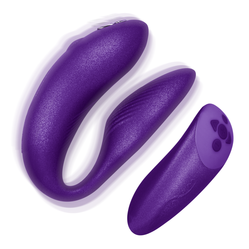 WE-VIBE - CHORUS VIBRATOR FOR COUPLES WITH LILAC SQUEEZE CONTROL WE-VIBE - 2