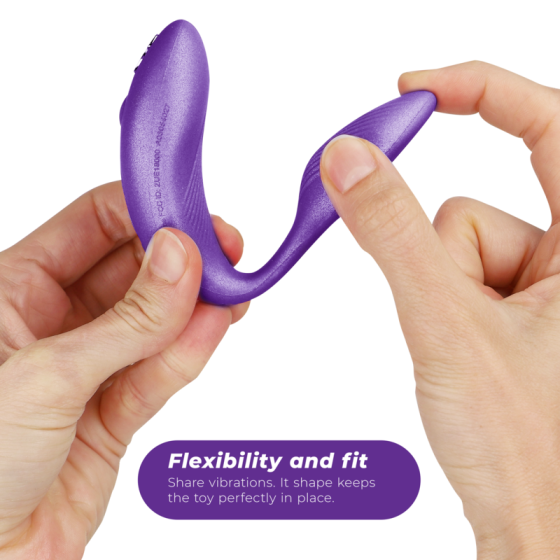 WE-VIBE - CHORUS VIBRATOR FOR COUPLES WITH LILAC SQUEEZE CONTROL WE-VIBE - 4