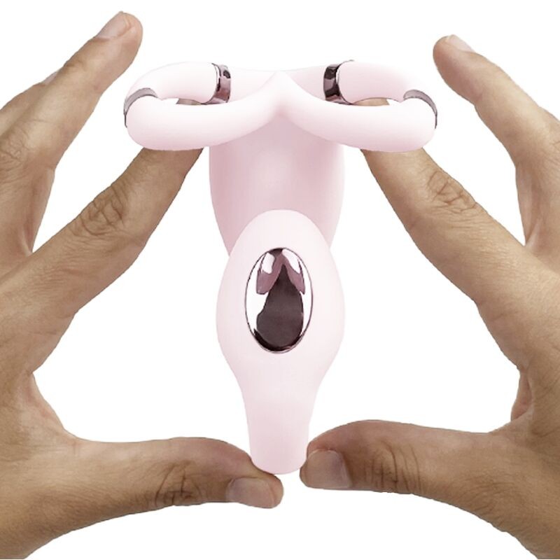 ADRIEN LASTIC - VENUS DOUBLE CLITORIS & G-SPOT STIMULATOR FREE APP PINK ADRIEN LASTIC - 6