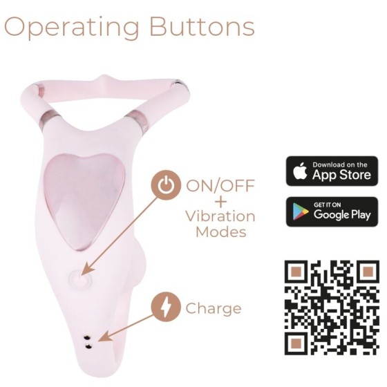 ADRIEN LASTIC - VENUS DOUBLE CLITORIS & G-SPOT STIMULATOR FREE APP PINK ADRIEN LASTIC - 9