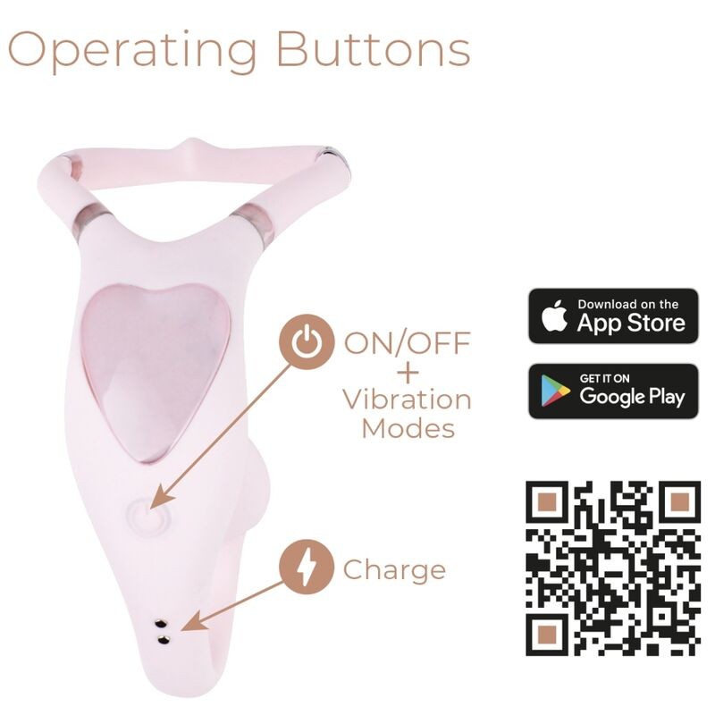 ADRIEN LASTIC - VENUS DOUBLE CLITORIS & G-SPOT STIMULATOR FREE APP PINK ADRIEN LASTIC - 9