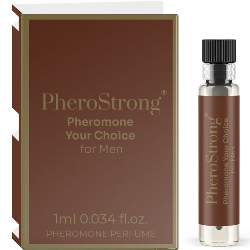 PHEROSTRONG - PHEROMONE PERFUME YOUR CHOICE FOR MEN 1 ML PHEROSTRONG - 1