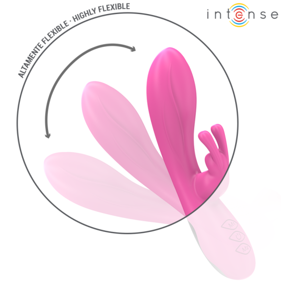 INTENSE - RANDALL RABBIT VIBRATOR 10 VIBRATIONS PINK INTENSE FUN - 3