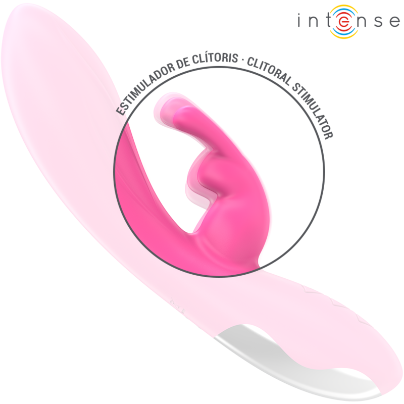 INTENSE - RANDALL RABBIT VIBRATOR 10 VIBRATIONS PINK INTENSE FUN - 4