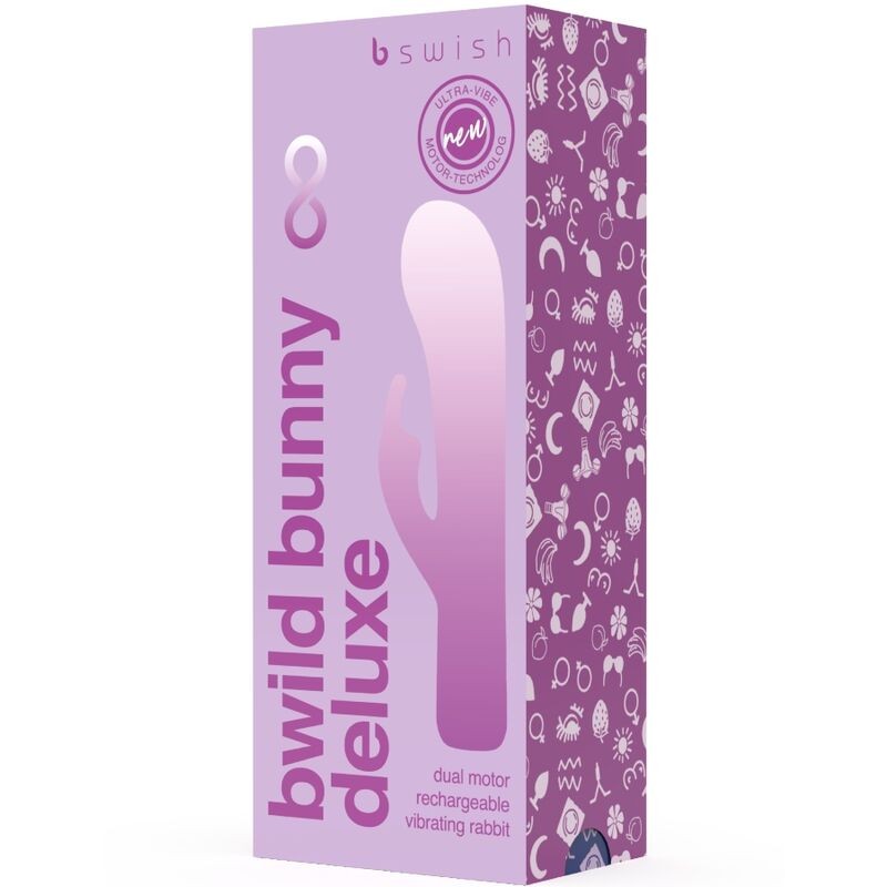 B SWISH - BWILD BUNNY INFINITE DELUXE VIBRATOR RABBIT 10 VIBRATIONS PURPLE B SWISH - 7