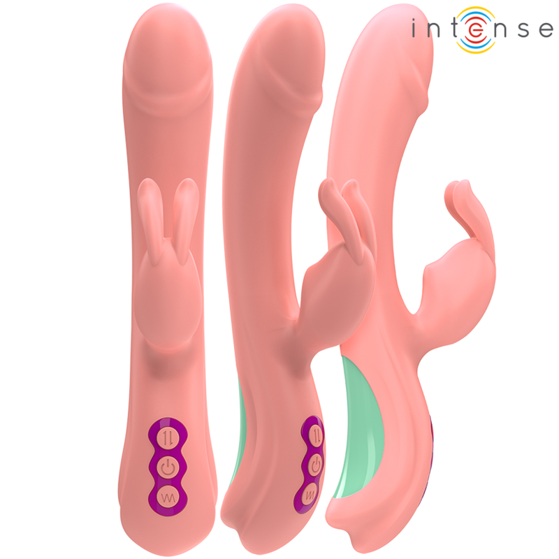 INTENSE - RACHEL RABBIT VIBRATOR 5 VIBRATIONS PINK INTENSE FUN - 5