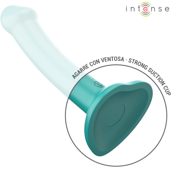 INTENSE - KATIE VIBRATOR WITH SUCTION CUP 10 VIBRATIONS BLUE REMOTE CONTROL INTENSE FUN - 3