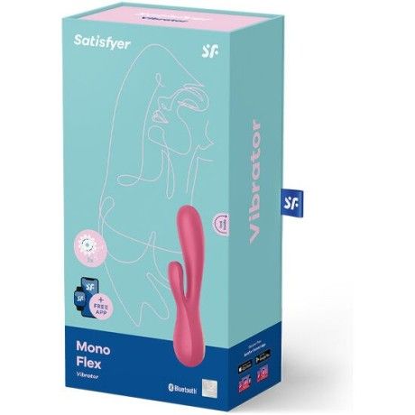 SATISFYER MONO FLEX RED WITH APP SATISFYER CONNECT - 4