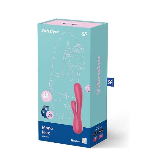 SATISFYER MONO FLEX RED WITH APP SATISFYER CONNECT - 4
