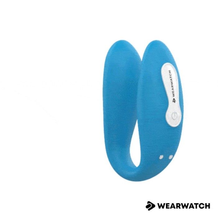 WEARWATCH DUAL PLEASURE  WIRELESS TECHNOLOGY WATCHME INDIGO / AQUAMARINE WEARWATCH - 1