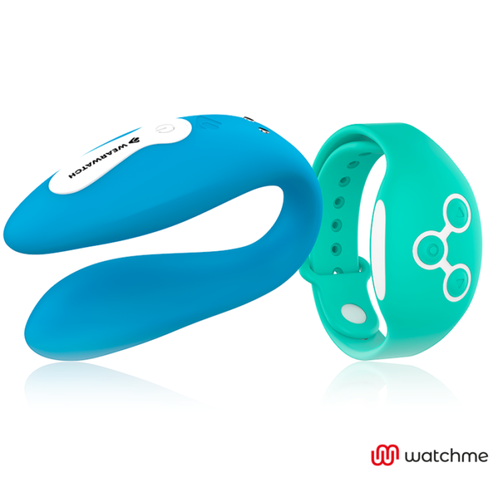 WEARWATCH DUAL PLEASURE  WIRELESS TECHNOLOGY WATCHME INDIGO / AQUAMARINE WEARWATCH - 3