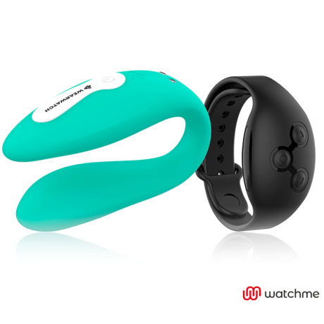 WEARWATCH DUAL PLEASURE  WIRELESS TECHNOLOGY WATCHME AQUAMARINE / JET BLACK WEARWATCH - 3