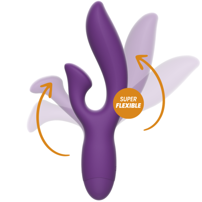 REWOLUTION REWOFUN FLEXIBLE VIBRATOR WITH RABBIT REWOLUTION - 2