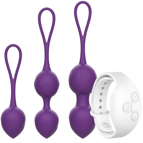 REWOLUTION REWOBEADS VIBRATING BALLS REMOTE CONTROL WITH WATCHME TECHNOLOGY REWOLUTION - 2