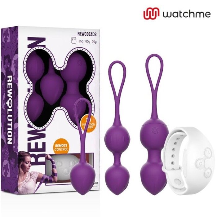 REWOLUTION REWOBEADS VIBRATING BALLS REMOTE CONTROL WITH WATCHME TECHNOLOGY REWOLUTION - 3