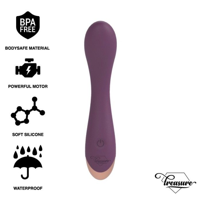 TREASURE HANSEL G-SPOT VIBRATOR WATCHME WIRELESS TECHNOLOGY COMPATIBLE TREASURE - 2